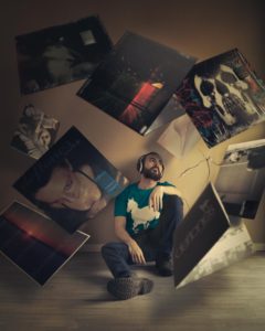 Creative portraits, dramatic portrait, about Michael Padilla, Las Vegas photographer