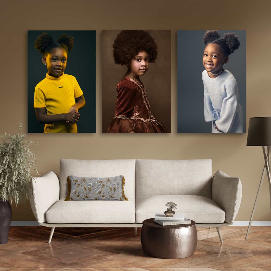 Portrait wall art for home decor Las Vegas